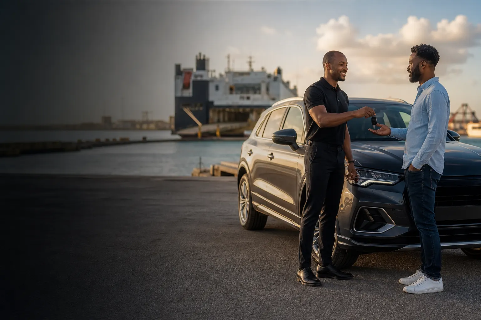 Representative UK vehicle import journey