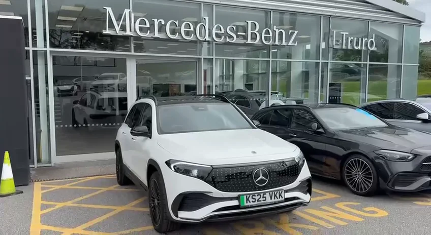 Another Mercedes-Benz EQB is on its way to Barbados